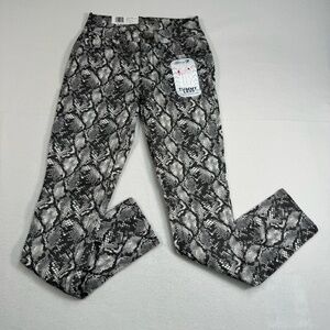 Seven 7 Tummyless Skinny Jeans SZ 4 High Rise Snake Skin NWT